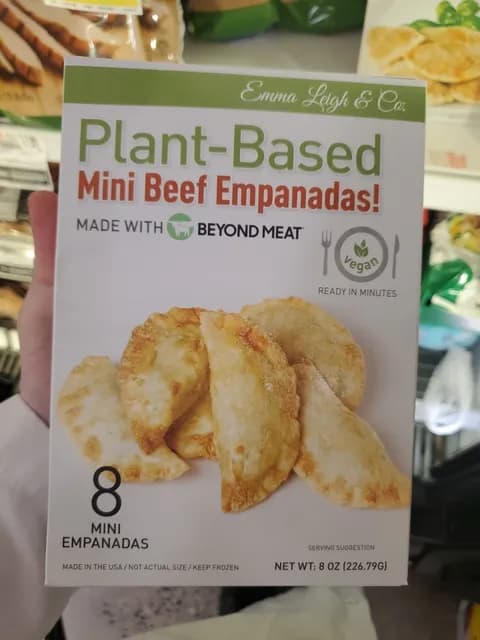 Emma Leigh & Co. Plant-Based Mini Beef Empanadas!