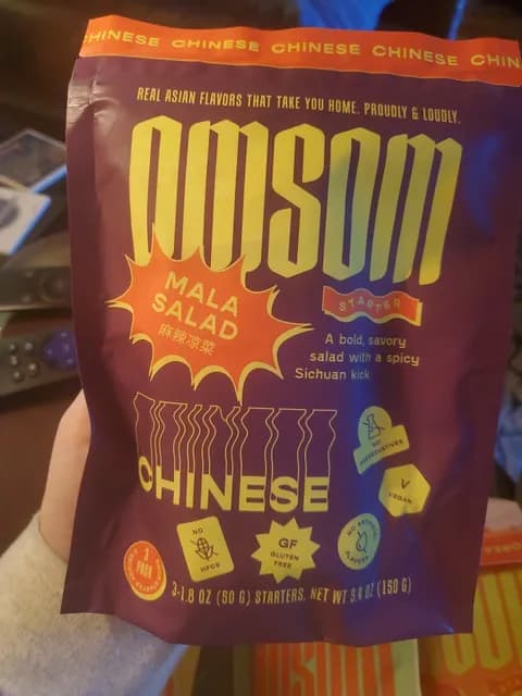 Omsom Chinese Mala Salad Starter