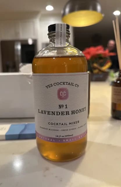Yes Cocktail Co. Lavender Honey No. 1 Cocktail Mixer