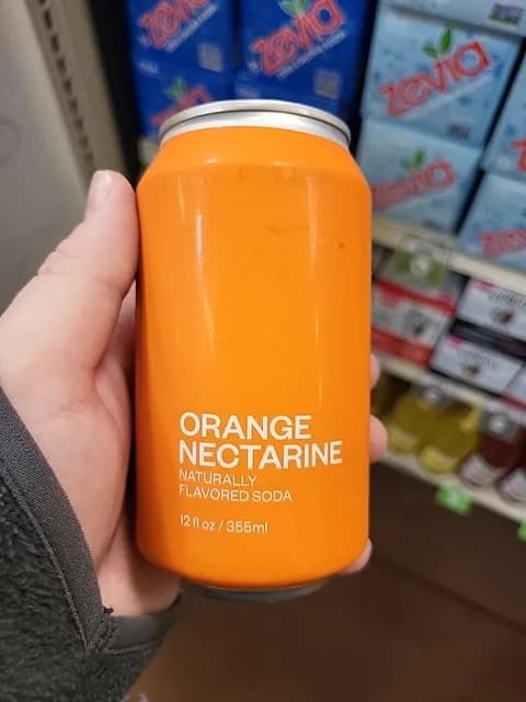 United Sodas Orange Nectarine Naturally Flavored Soda
