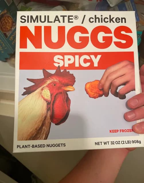 Simulate Chicken Nuggs Spicy