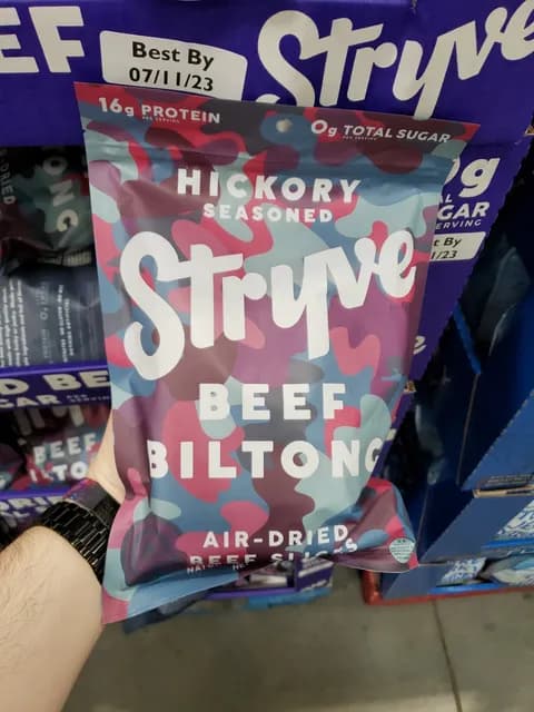 Is it Interstitial Cystitis Friendly? Stryve Hickory Seasoned Beef Biltong