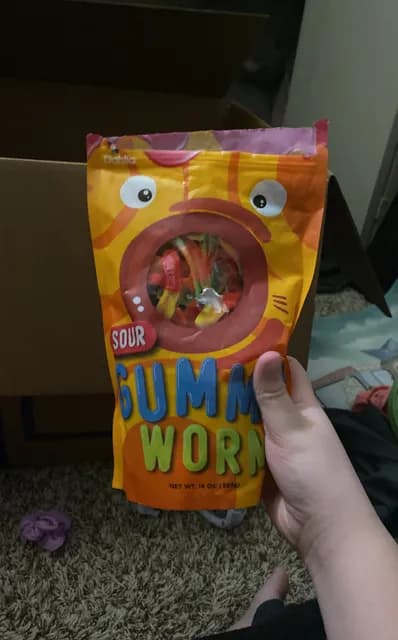 Dahlia Sour Gummy Worm