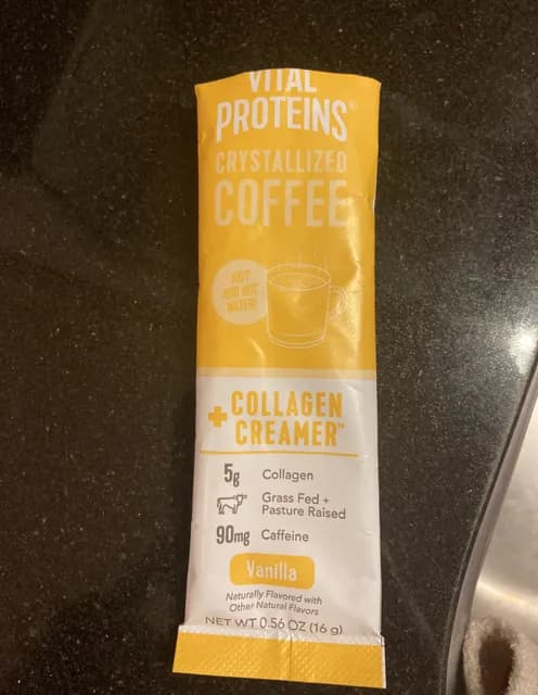 Vital Proteins Crystalized Coffee + Collagen Creamer Vanilla