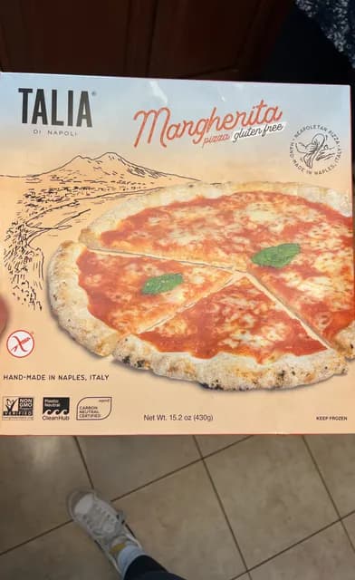 Talia Margherita Pizza Gluten Free