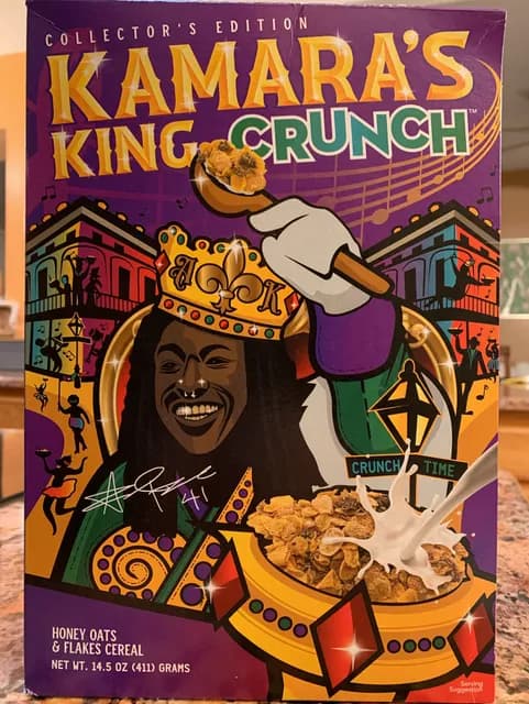 Kamara'S King Crunch Honey  Oats & Flakes Cereal