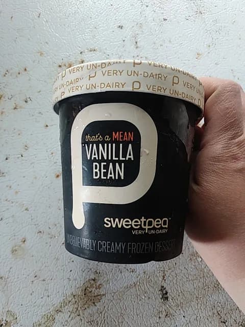 That'S A Mean Vanilla Bean Sweetpea Very Un-Dairy  Dessert