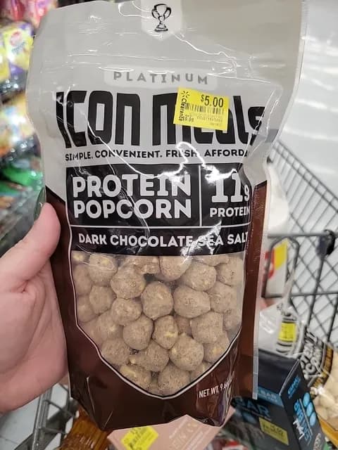 Platinum Icon Meals Protein Popcorn Dark Chocolate Sea Salt