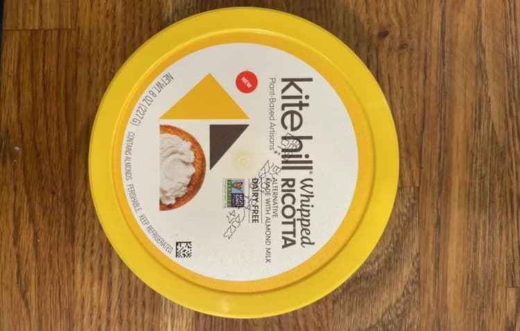 Kite Hill Plant-Based Artisans Whipped Ricotta