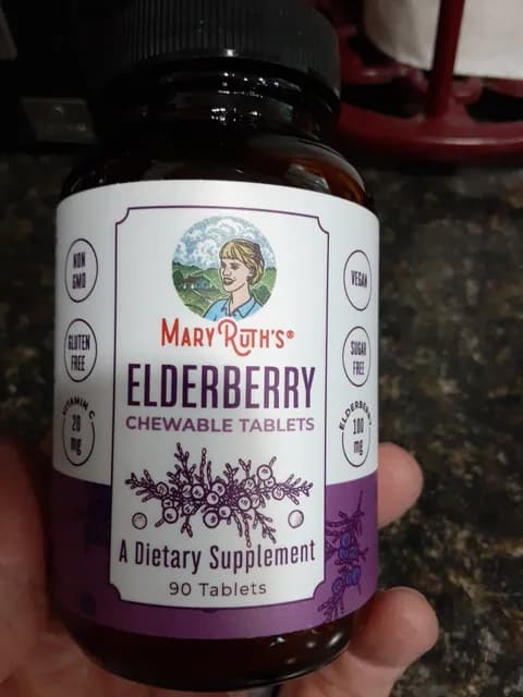 Mary Ruth'S Elderberry Chewable