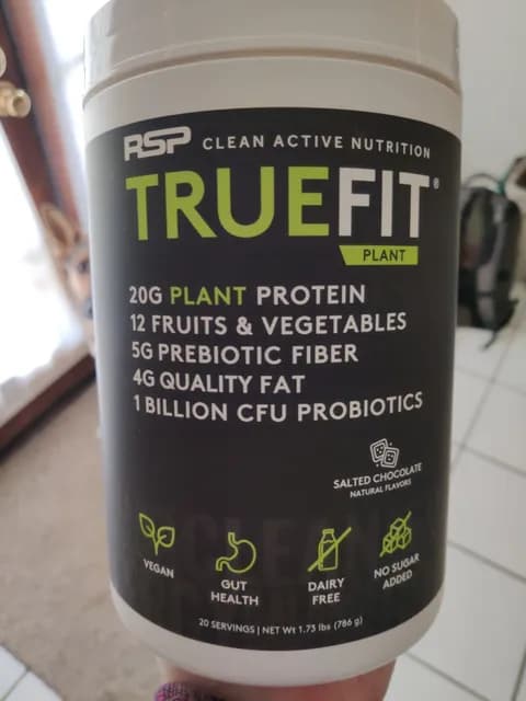 Rsp Truefit Plant Salted Chocolate Protein Powder