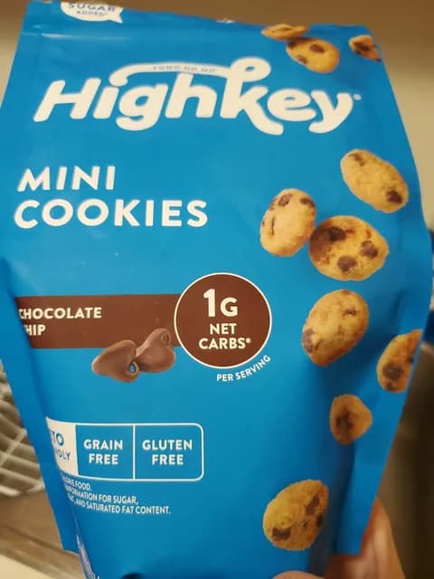 Is it Fish Free? Highkey Mini Chocolate Chip Cookies