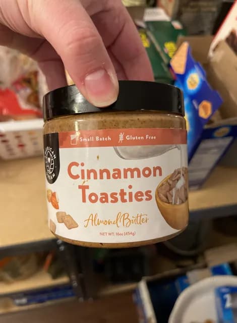 American Dream Almond Butter Cinnamon Toasties