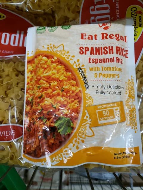 Eat Regal Spanish Rice With Tomatoes & Peppers