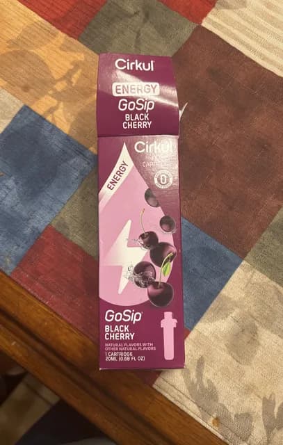 Cirkul Energy Gosip Black Cherry