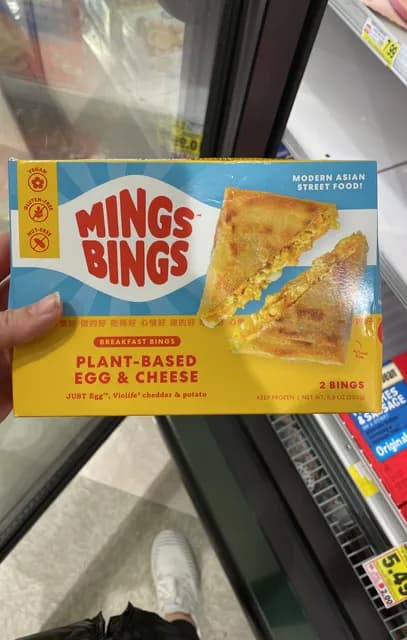 Mings Bings Plant-Based Egg & Cheese Breakfast Bings