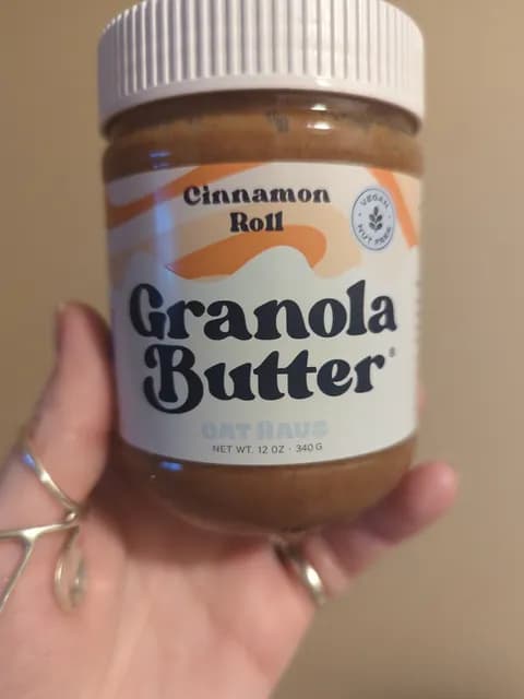 Oat Haus Cinnamon Roll Granola Butter