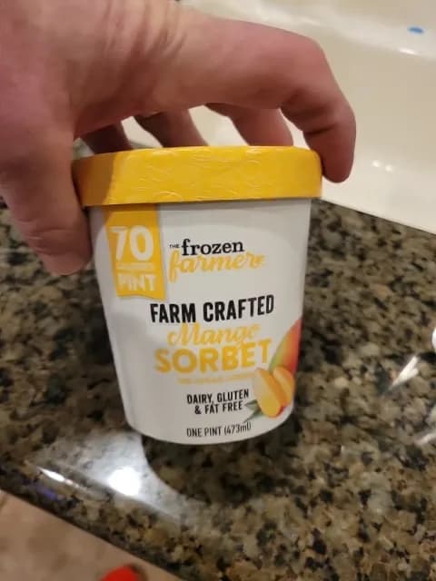 The  Farmer Farm Crafted Mango Sorbet