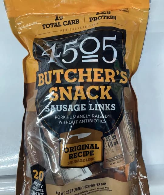 4505 Butcher'S Snack Original Recipe Sausage Link