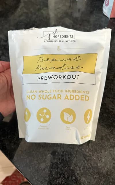 Just Ingredients Tropical Paradise Pre Workout