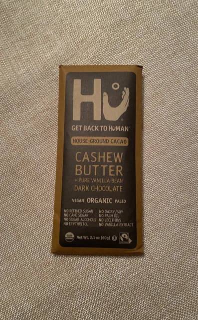 Hu Cashew Butter + Pure Vanilla Bean Dark Chocolate