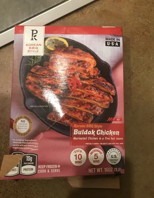 Pk Korean B.B.Q Style Buldak Chicken