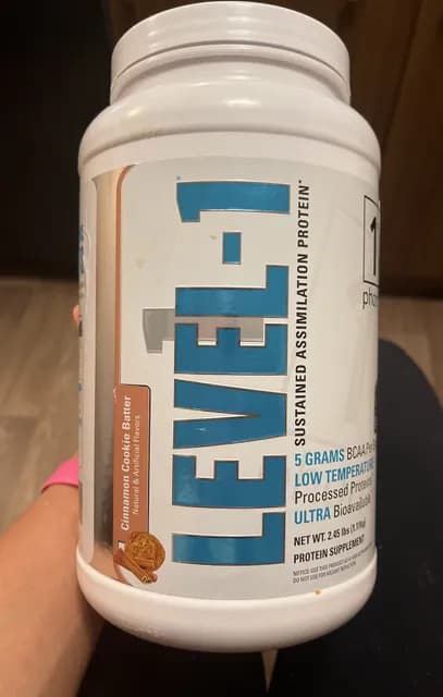 1St Phorm Level-1 Cinnamon Cookie Batter Protein Supplement