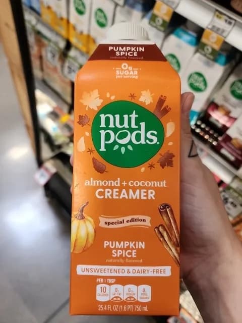 Nutpods Special Edition Pumpkin Spice Almond + Coconut Creamer