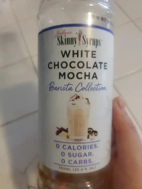 Jordan'S Skinny Syrups White Chocolate Mocha Barista Collection