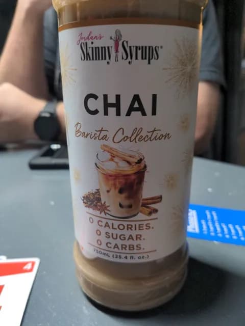 Jordan'S Skinny Syrups Chai Barista Collection