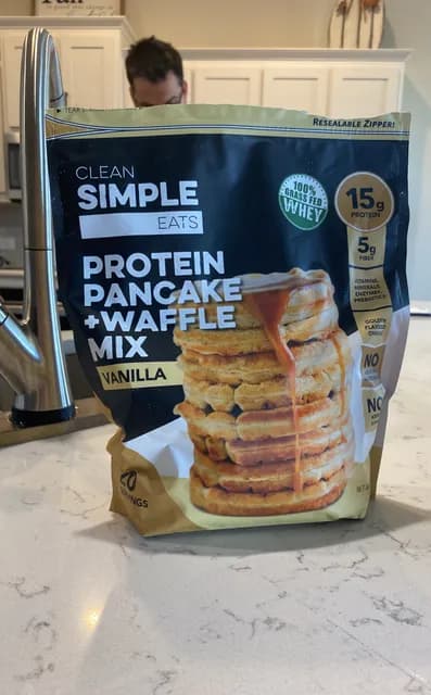 Clean Simple Eats Vanilla Protein Pancake + Waffle Mix