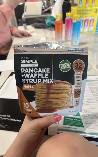 Clean Simple Eats Pancake + Waffle Syrup Mix