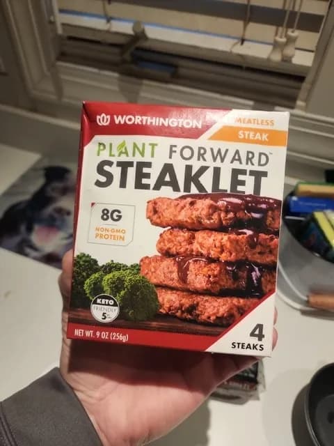 Worthington Plant Forward Steaklet 4 Steaks
