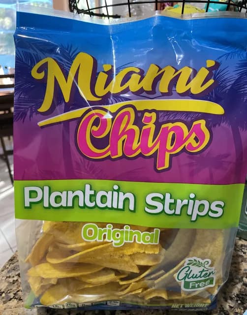 Miami Chips Original Plantain Strips