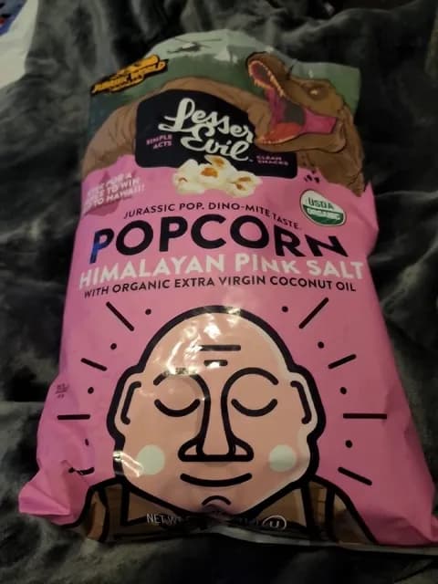 Lesserevil Popcorn Himalayan Pink Salt