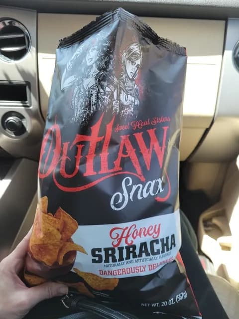 Outlaw Snax Honey Sriracha