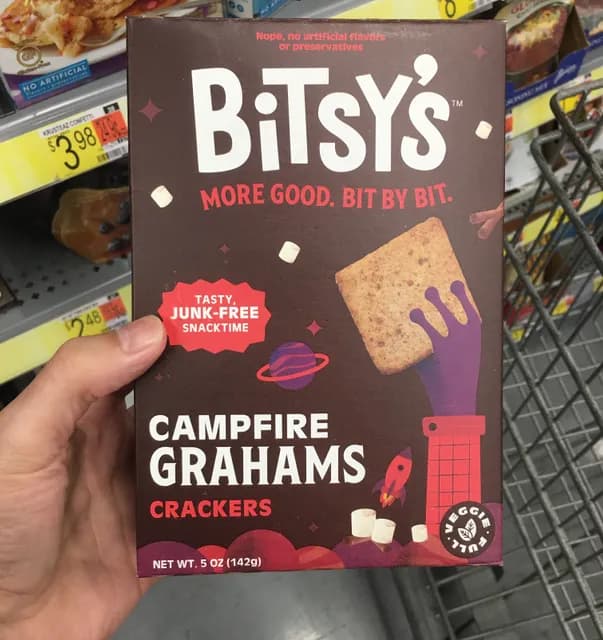Bitsy'S Campfire Grahams Crackers