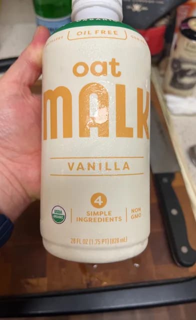 Malk Organics Vanilla Oat Milk