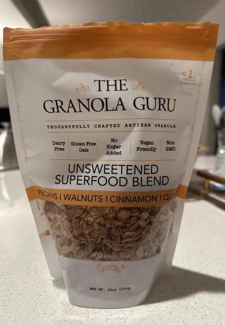 The Granola Guru Unsweetened Superfood Blend