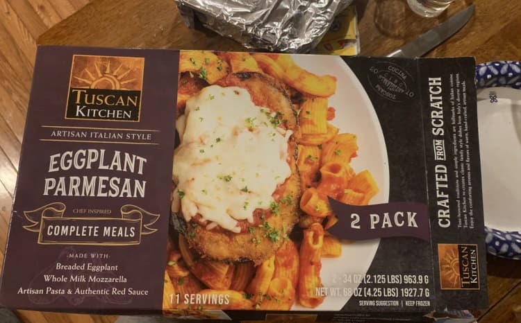 Tuscan Kitchen Eggplant Parmesan