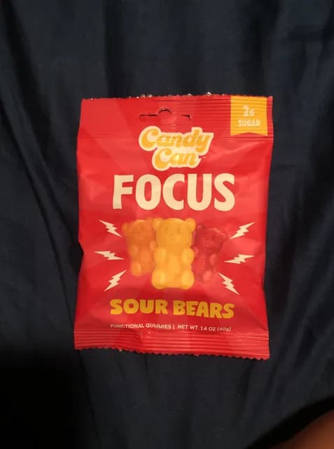 Candy Can Focus Sour Bears