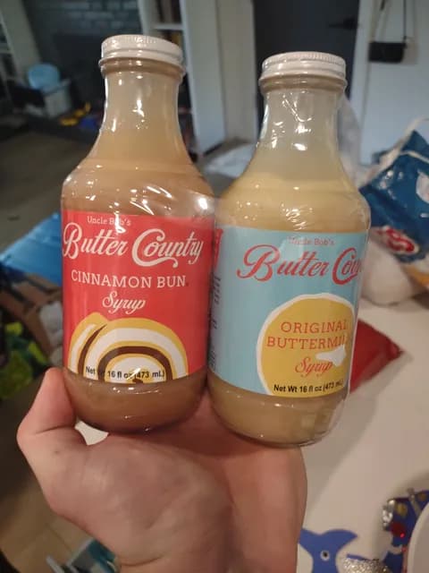Uncle Bob'S Butter Country Cinnamon Bun Syrup
