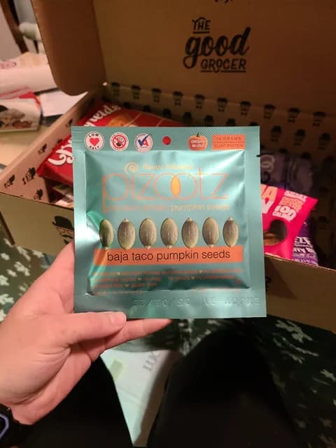 Pizootz Baja Taco Pumpkin Seeds