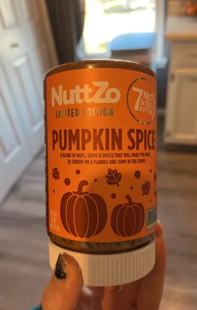 Nuttzo Limited Edition 7 Nut & Seed Butter Pumpkin Spice