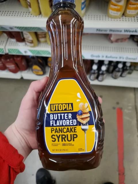 Utopia Butter Flavored Pancake Syrup