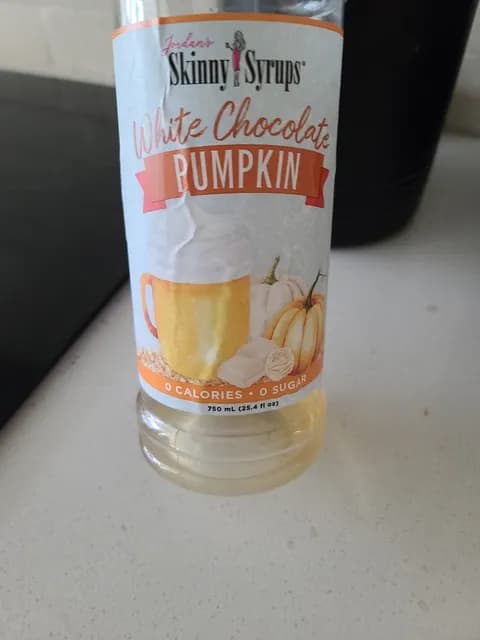 Jordan'S Skinny Syrups White Chocolate Pumpkin