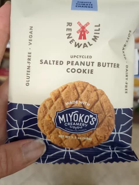 Renewal Mill Miyoko'S Creamery Salted Peanut Butter Cookie