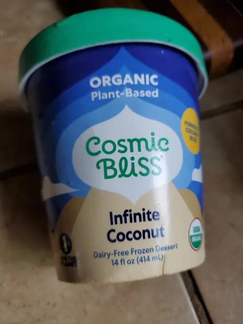 Cosmic Bliss Organic Plant-Based Infinite Coconut Dairy-Free  Dessert