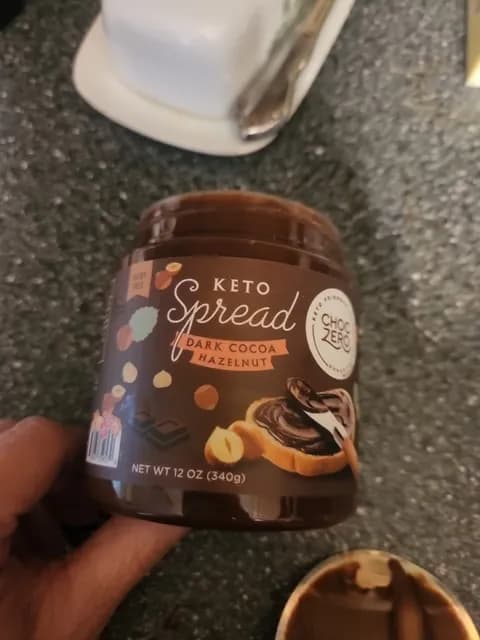 Choczero Dark Cocoa Hazelnut Keto Spread