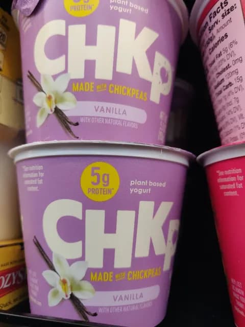 Chkp Vanilla Plant Based Yogurt